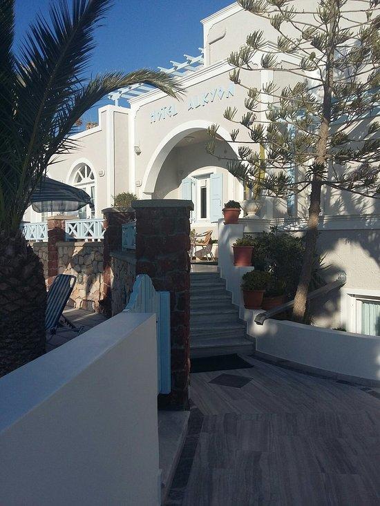 Alkyon Hotel Kamári Zewnętrze zdjęcie